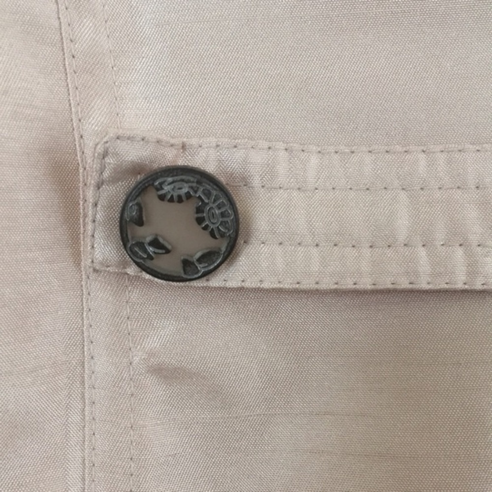 Susan Graver Cream Jacket - Picture 3 of 6